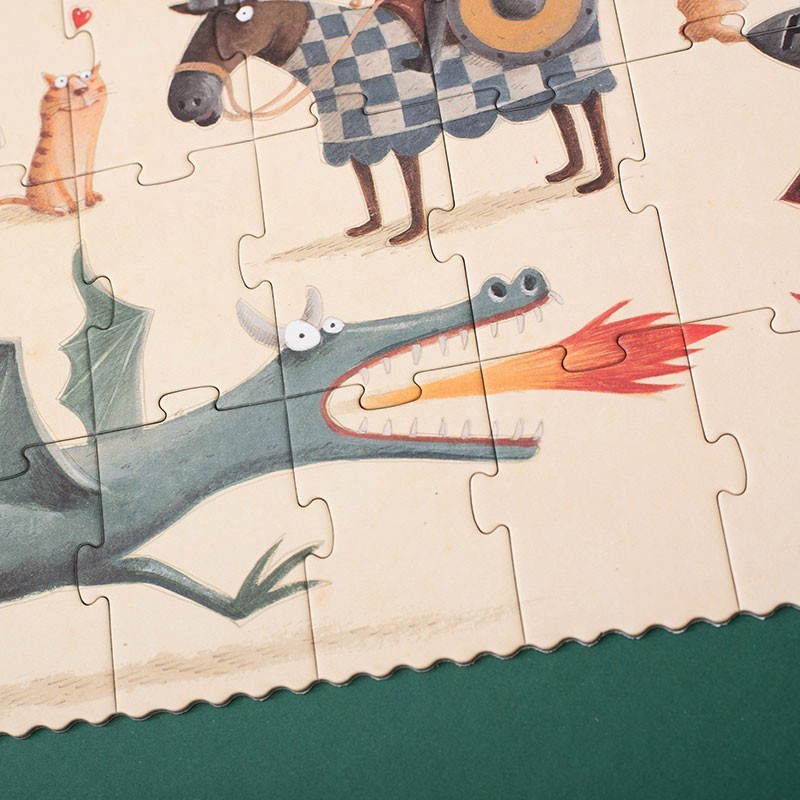 knights, dragons and princesses